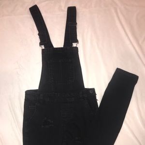 Black Dollhouse Overalls